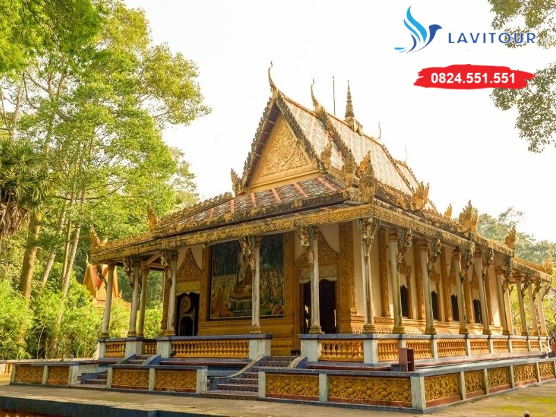 SÓC TRĂNG - ĐẤT MŨI CÀ MAU - CẦN THƠ 3N2Đ - ĂN TỐI DU THUYỀN 9 Chùa Dơi