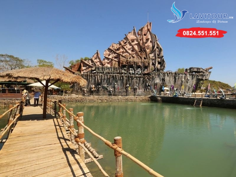 NHA TRANG - BÃI TRANH - TEAM BUILDING - GALA DINNER 3N2Đ 10 Con thuyền Cướp biền vùng Caribe
